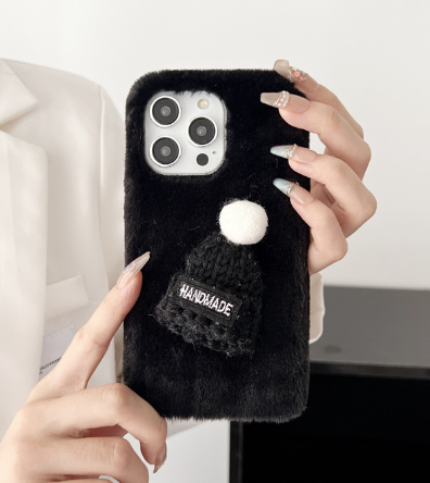 Plush Hat, Phone Case, Christmas Hat