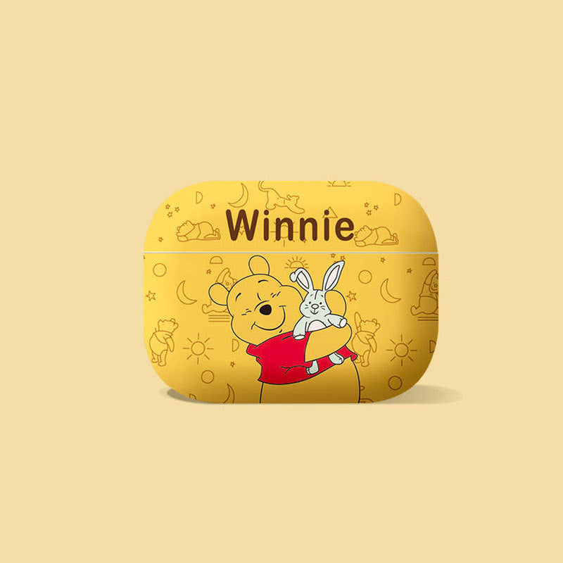Cute Winnie the Pooh AirPods Case for Apple 1/2