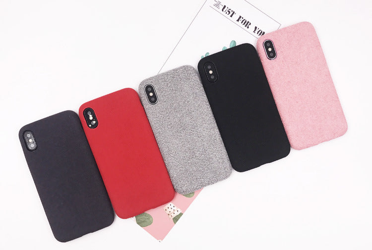 Plush Phone Case with Soft Surface Protection