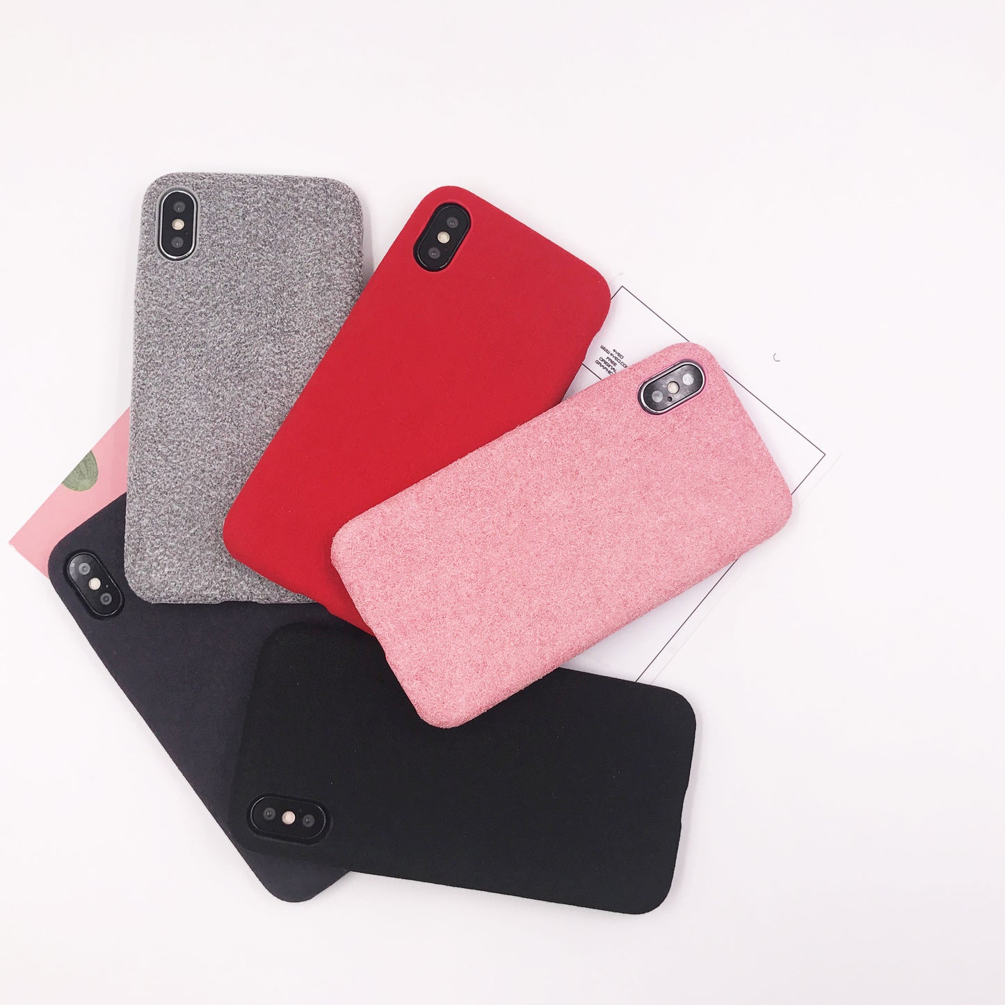 Plush Phone Case with Soft Surface Protection