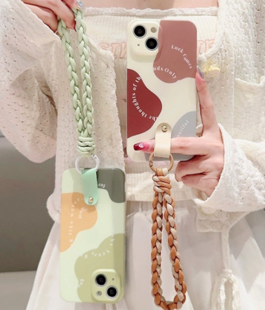 Color Block Cell Phone Case