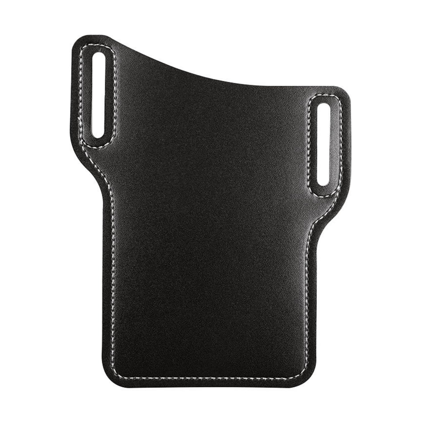 Leather Cell Phone Holster for Belt Large Smartphone Cell Phone Case Pouch Leather Mobile Phone Bag for Belt
