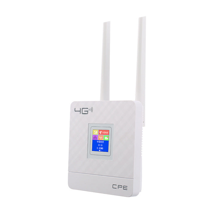 Home Office 4G Router with Color Screen Pluggable Card