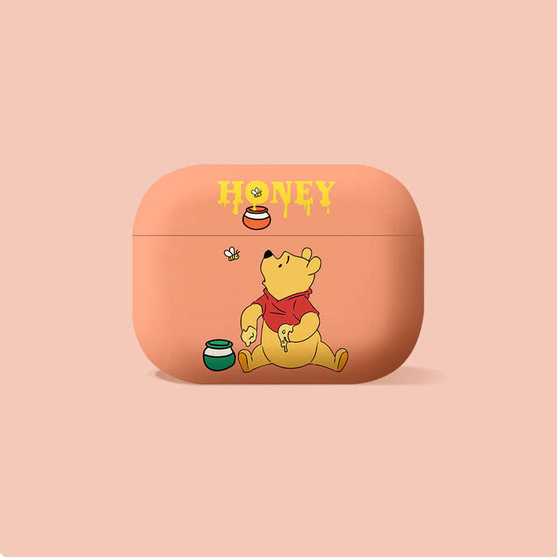 Cute Winnie the Pooh AirPods Case for Apple 1/2