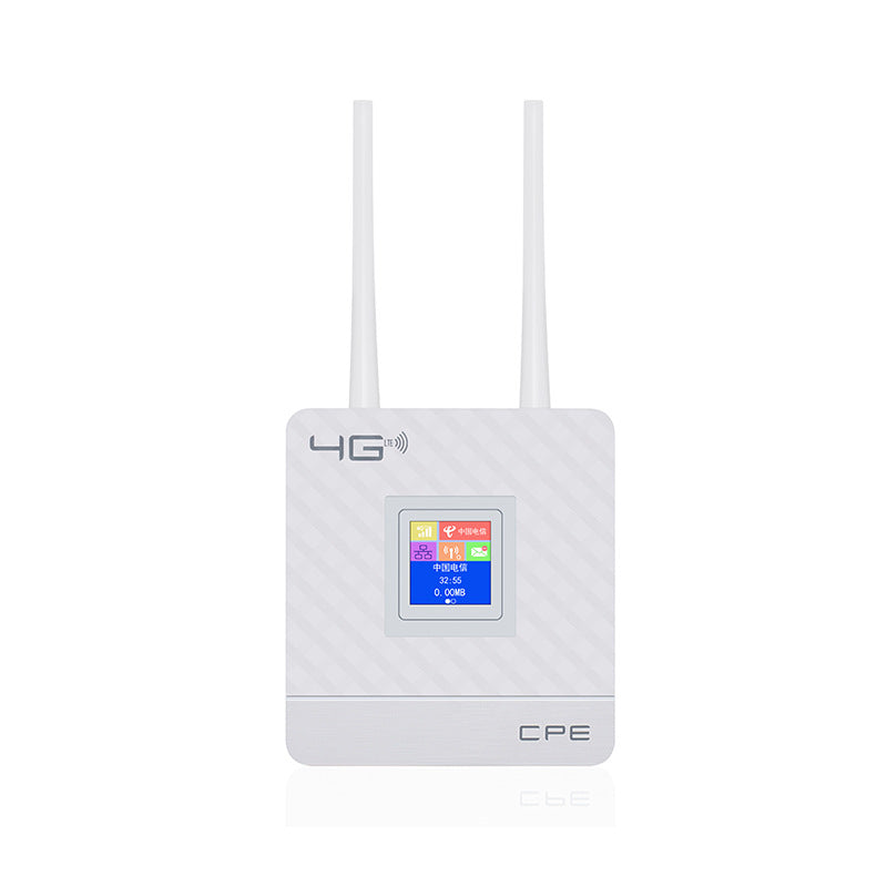 Home Office 4G Router with Color Screen Pluggable Card