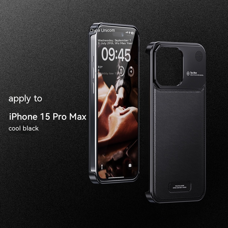 Aluminum Alloy Aromatherapy Metal Anti-fall Cell Phone Case