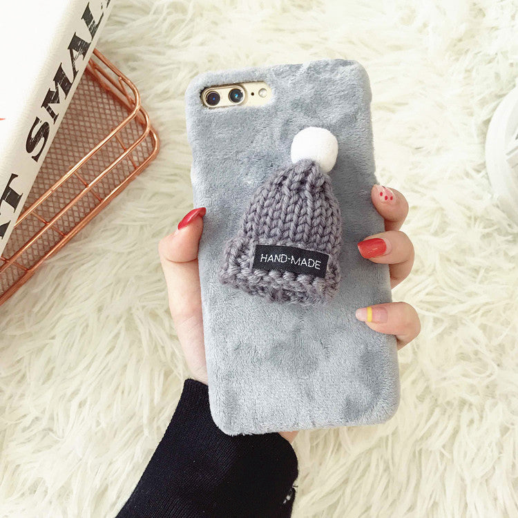 Plush Hat, Phone Case, Christmas Hat