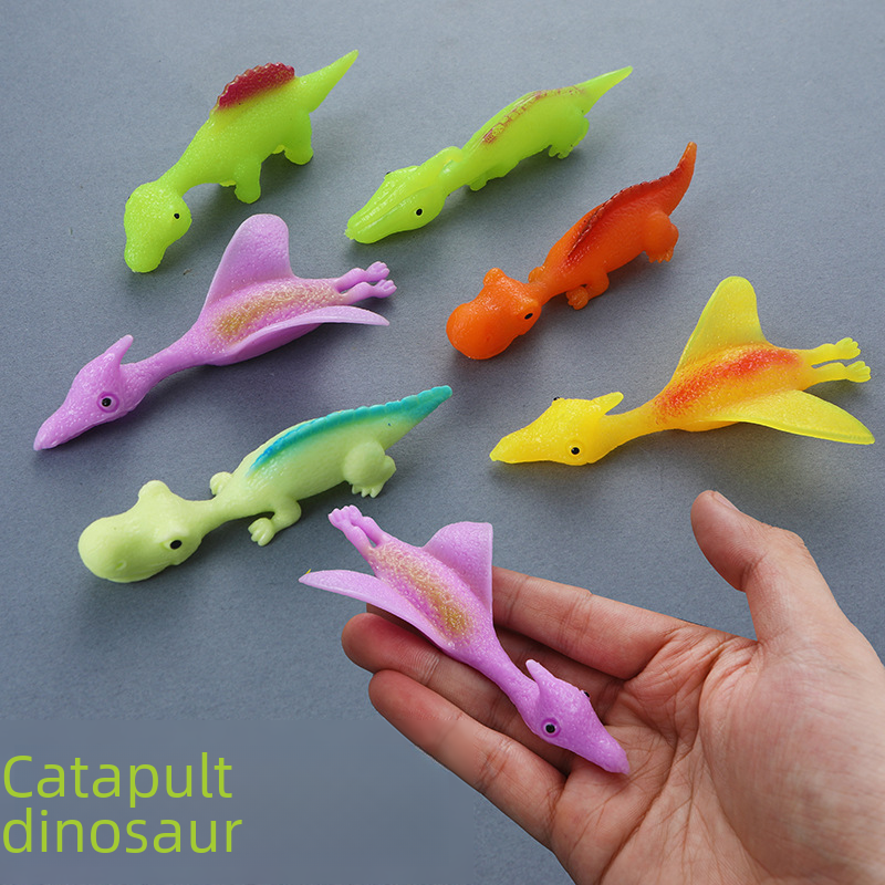 Creative Dinosaur Finger Launcher Stress Relief Toy