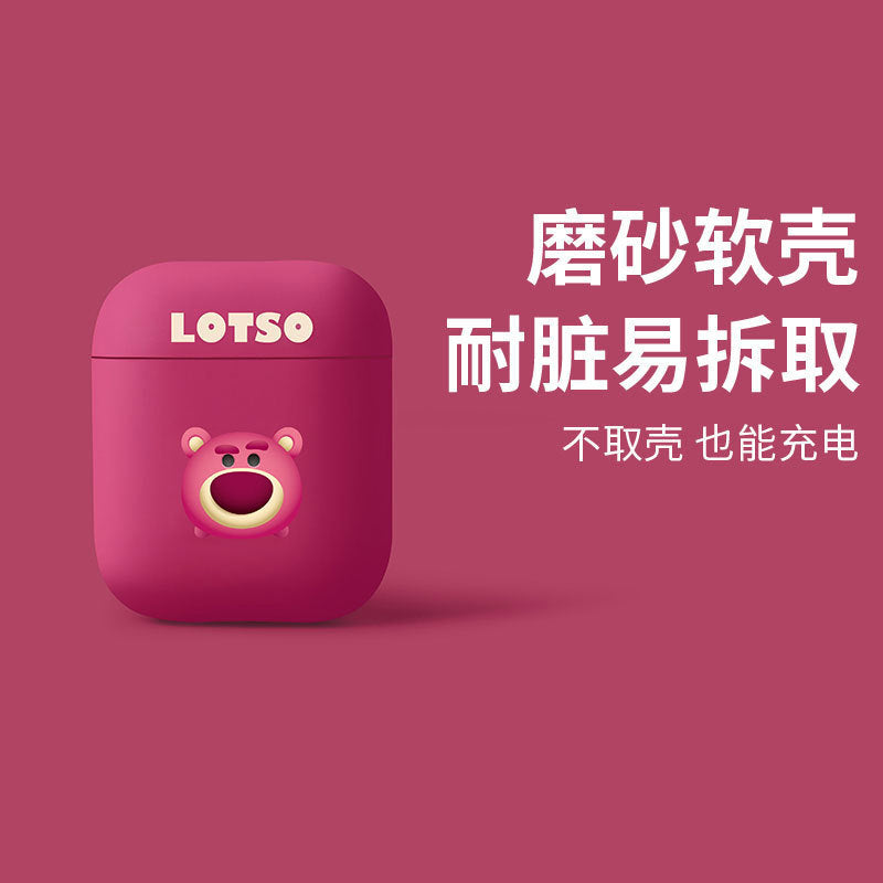 Cute Winnie the Pooh AirPods Case for Apple 1/2